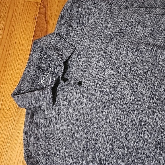 Marc Anthony Sli Fit Polo (gray) - Picture 2 of 4